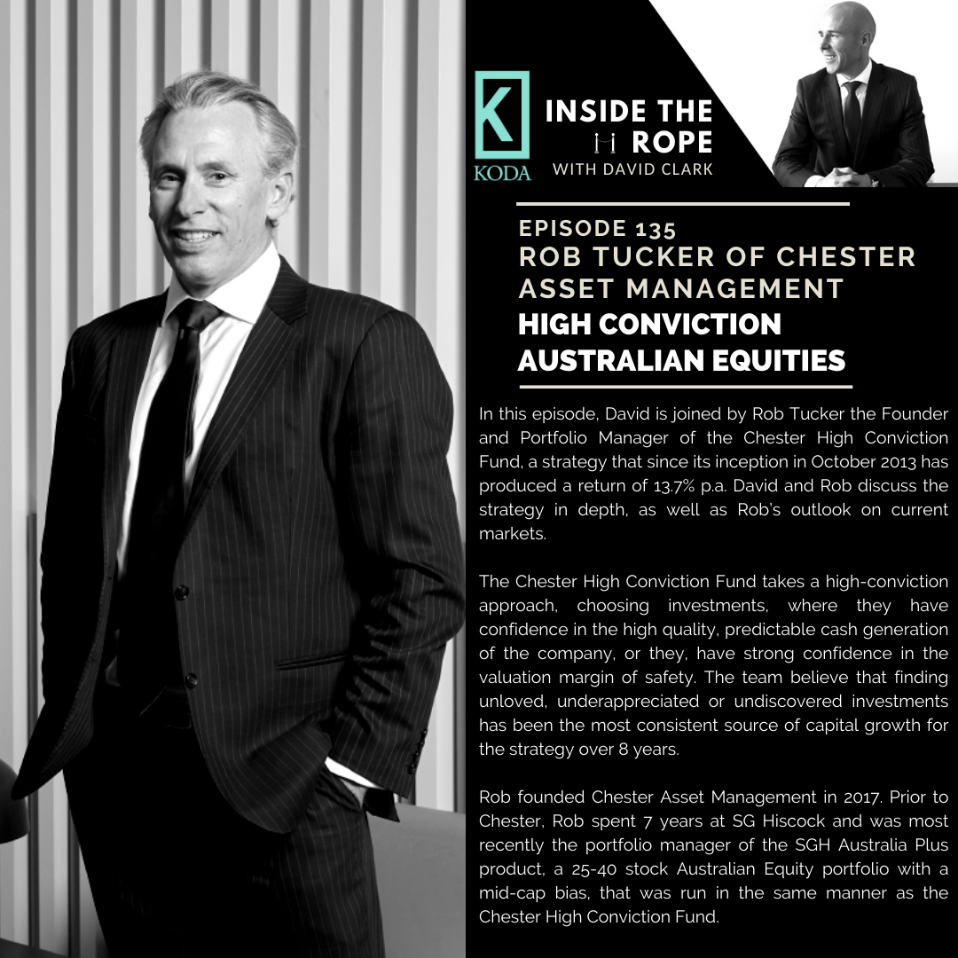 Rob Tucker features on Inside The Rope podcast