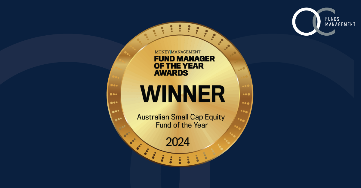OC Funds Management’s Premium Small Companies Fund Wins Prestigious 2024 Money Management Fund Manager of the
