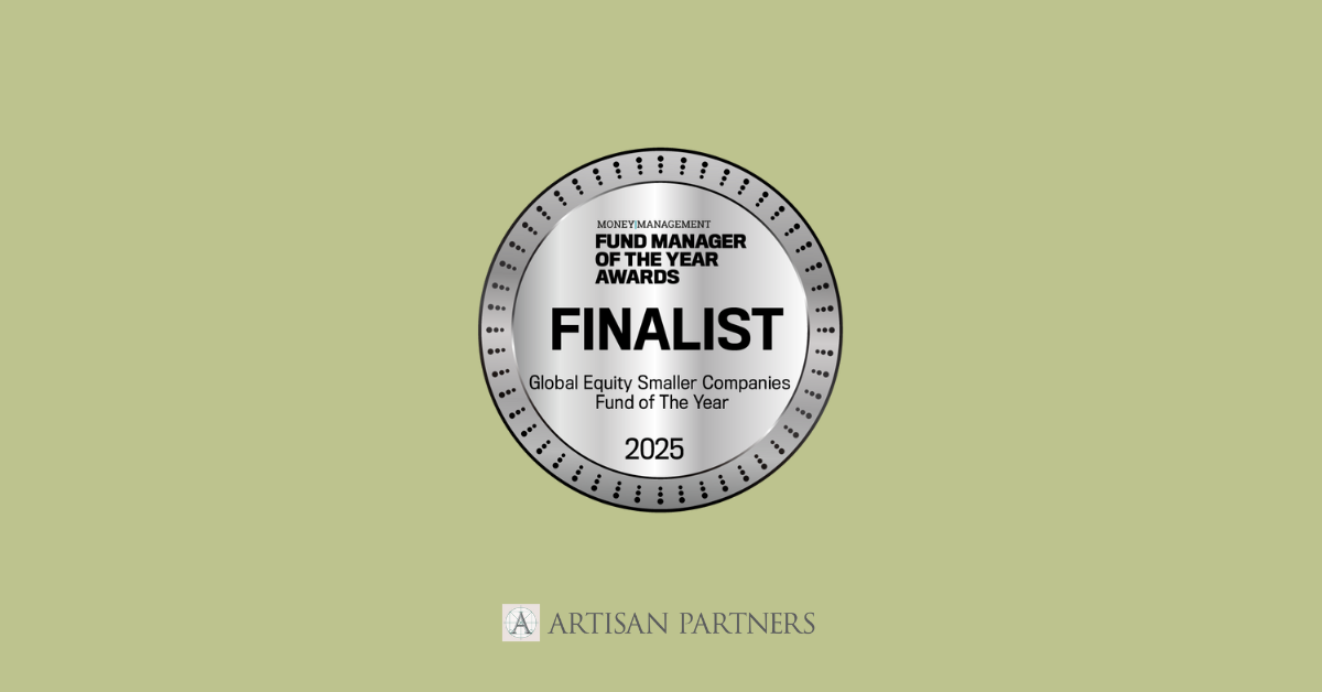 Artisan Global Discovery Fund has been shortlisted for the 37th Annual Fund Manager of The Year Awards 2025.